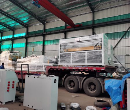 河南客戶回購(gòu)3條生產(chǎn)線，今天發(fā)貨第一車！